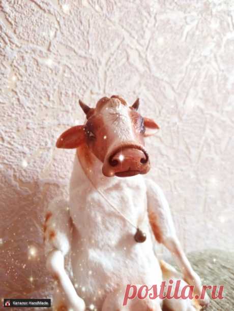 Корова новый год 2021 ручной работы купить в Минске и Беларуси, цены на HandMade