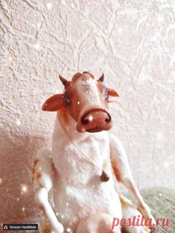 Корова новый год 2021 ручной работы купить в Минске и Беларуси, цены на HandMade
