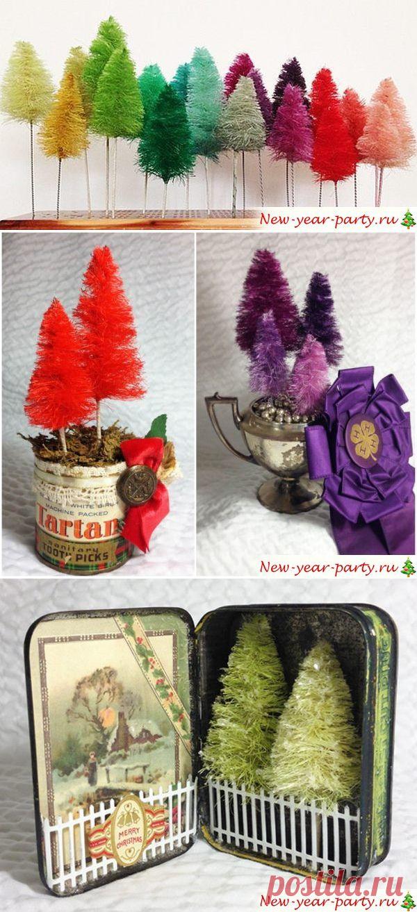 Елка из сизаля: мастер-класс и масса фото-идей!