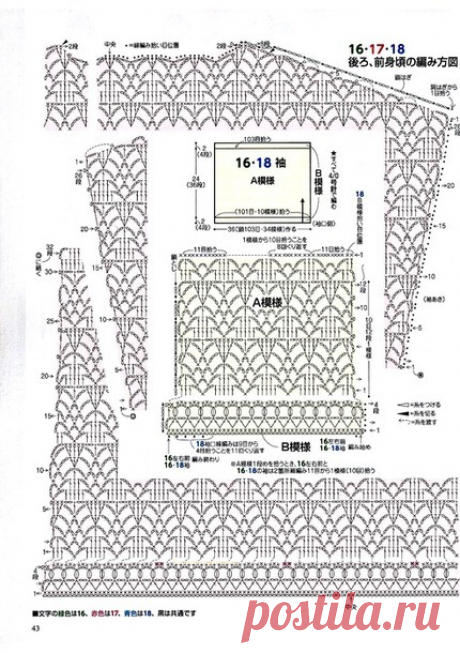 Пуловер, туника, жакет крючком со схемами - Интересные и красивые варианты | Вязание крючком | Дзен