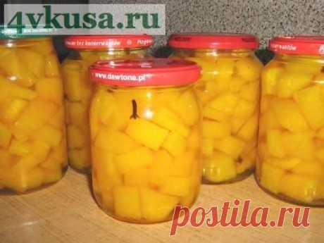Маринованная тыква | 4vkusa.ru