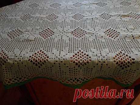 Еще одна скатерка. / Вязание крючком для начинающих / PassionForum - мастер-классы по рукоделию