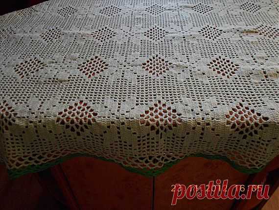 Еще одна скатерка. / Вязание крючком для начинающих / PassionForum - мастер-классы по рукоделию