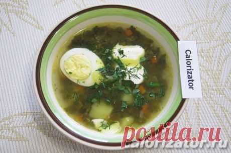 Щи зеленые - как приготовить, рецепт с фото по шагам, калорийность - www.calorizator.ru