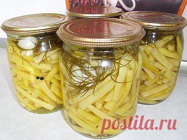 Спаржевая фасоль – маринованная | Рецепты моей мамы