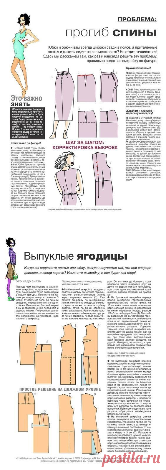 Полезные советы в корректировке вытачек