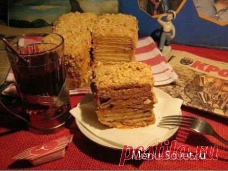 10 вкусных домашних тортов из печенья