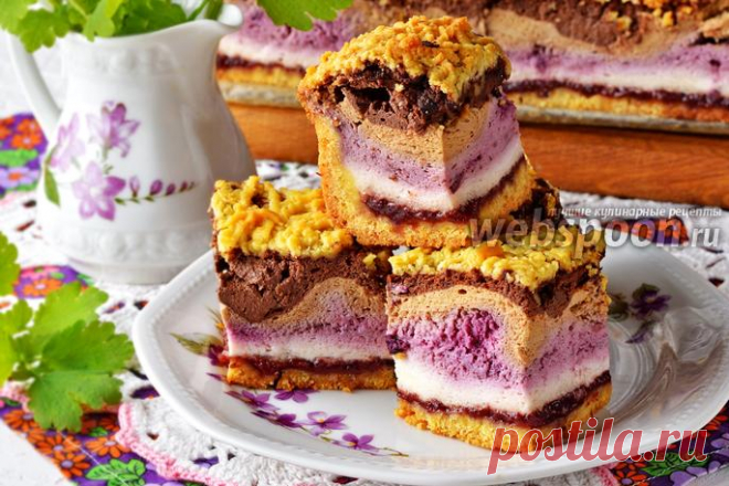 Пирог со сметаной и вареньем рецепт с фото, как приготовить на Webspoon.ru