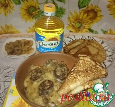 Белорусская мачанка с блинами - кулинарный рецепт