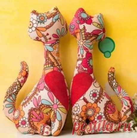 Формы для ремесел Ткань: Cat Estampadinho