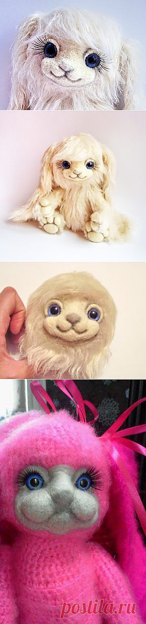 Вязаная игрушка зайка Лика (часть 1). - Ярмарка Мастеров - ручная работа, handmade