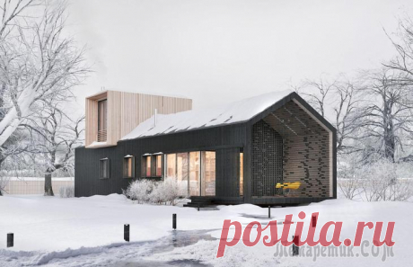 Модульный дом от белорусского бюро ZROBYM architects «LONGHOUSE – быстро сборный каркасно-щитовой дом, состоящий из 3-х модулей. Ещё два дополнительных модуля образуют летнюю террасу и навес для машины. Проект разработан как жилой дом для растущей семьи...