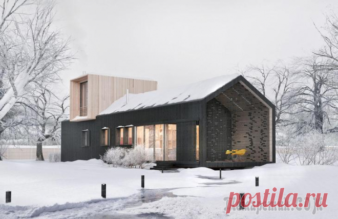 Модульный дом от белорусского бюро ZROBYM architects «LONGHOUSE – быстро сборный каркасно-щитовой дом, состоящий из 3-х модулей. Ещё два дополнительных модуля образуют летнюю террасу и навес для машины. Проект разработан как жилой дом для растущей семьи...