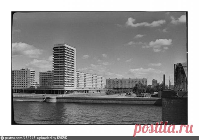 Жилая застройка на Октябрьской набережной - Фотографии прошлого