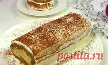 Очень вкусный рулетик «Кофейное Наслаждение»