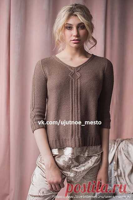 Calderwood Pullover by Irina Anikeeva