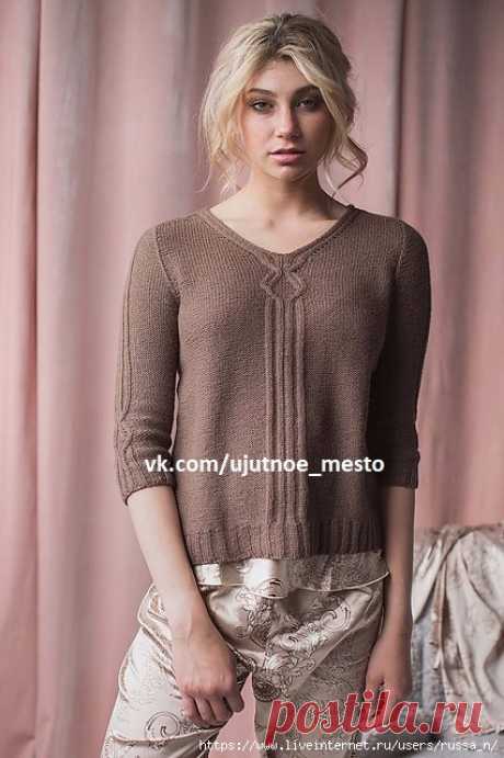 Calderwood Pullover by Irina Anikeeva