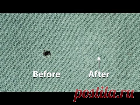 Kleine gaatjes in je shirt? zo repareer je ze zonder naad en draad! – Dagelijkseweetjes