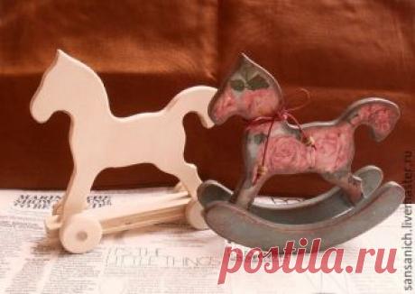 Заготовка для декупажа и росписи "Лошадка на колёсиках" – купить в интернет-магазине на Ярмарке Мастеров с доставкой Заготовка для декупажа и росписи "Лошадка на колёсиках" - купить или заказать в интернет-магазине на Ярмарке Мастеров | Заготовка для декупажа и росписи "Лошадка на…