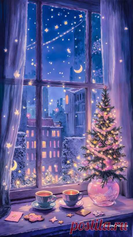 Day 158 . . . . . ✨ Cozy winter nights by the window, warm cups of joy, and a city glowing in festive spirit. ❄️ There's magic in every snowflake and light in every heart. 🌟 Let’s cherish the warmth of togetherness this season! 🏙️☕ . . . . . Follow @venom.creationedits iPhone Users Pinch To Zoom It In Full Size Image . . . . . #winterdreams #wintervibes #cozyevenings #christmaslights #festiveseason #holidaymagic #cityscape #winterwindow #aiart #aicommunity #digitalartwor...