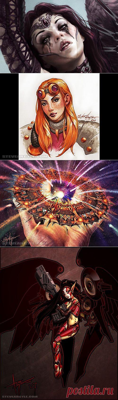 Стив Аргайл (Steve Argyle) - цифровой художник (США) (122 работ) » Картины, художники, фотографы на Nevsepic