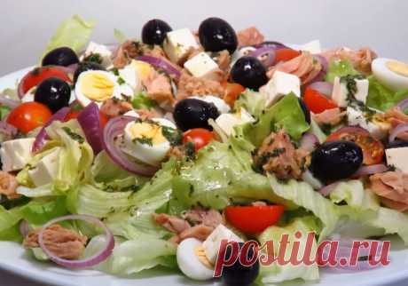 Простые и вкусные диетические салаты — 15 рецептов
