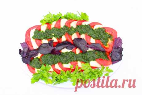 Помидоры с брынзой под чесночным соусом. 
Вкусная закуска, которая не заберет у Вас много времени и сил!