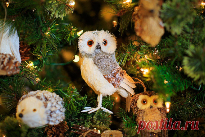 новогодняя совушка
