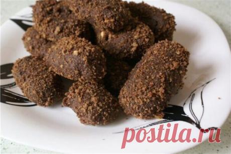 Пирожное «Картошка» из отрубей и творога по Дюкану, рецепт — Вкусо.ру