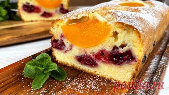 Этот ПИРОГ лучше,чем торт! Готовится проще и быстрее,а ВКУСНЫЙ какой! Нет слов!