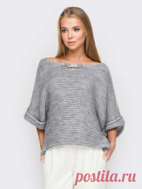 Стильный пуловер для женщин

Размеры: 34-36, 38-40, 42-44, 46-48, 50-52.

Для вязания понадобится пряжа смешанного типа Intemporel Phildr 60% полиамид, 20% шерсть, 20% хлопок ( 50 г. 97м). Это примерно по размерам 500 гр на 34-36, 38-40. 550 гр. на 42-44, 46-48 размер. 600 гр. на 50-52 размер. 2 пуговицы. Спицы № 3 и № 4.
Показать полностью...