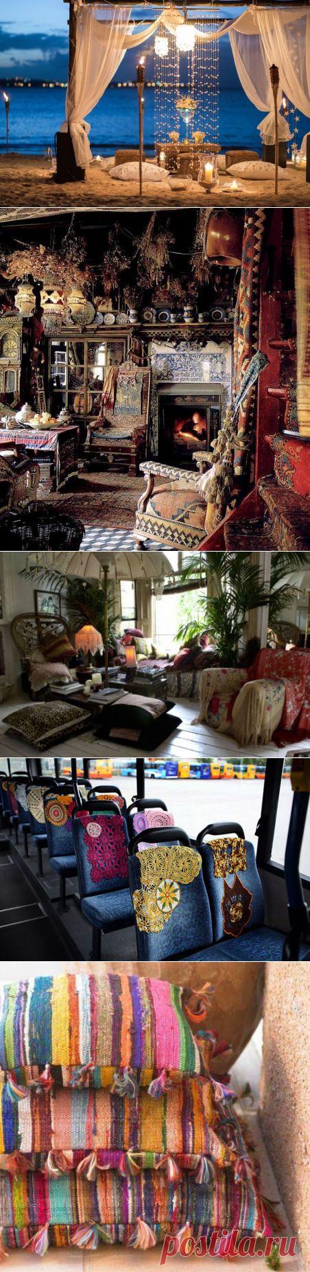 Красочный стиль бохо в интерьере - Дизайн квартир и красивые  - Дизайн квартир и красивые фото