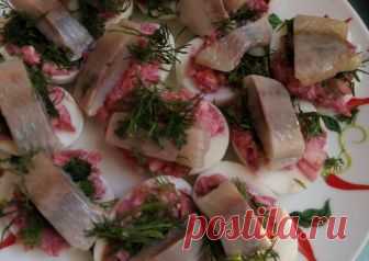 Закуска  из  свеклы  и селёдки Автор рецепта Наталья Малышева - Cookpad
