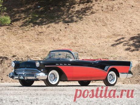 1957 Buick Roadmaster Кабриолет (76C) ретро