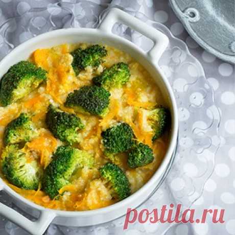 Кулинарные рецепты - Яичница в духовке, с облаком из брокколи - с фото и видео инструкцией на сайте Bonduelle.ru