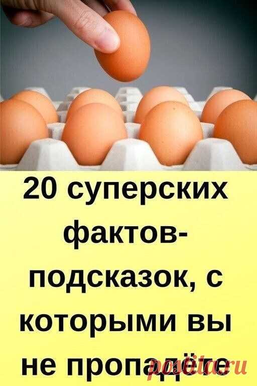 20 суперских фактов-подсказок, с которыми вы не пропадёте 

Люди копят такой опыт годами и передают по наследству — а вам он достанется бесплатно и за 5 минут, потому что мы собрали для вас лучшие короткие лайфхаки в рунете!
