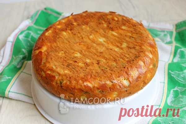 Пирог с яйцами и зеленью в мультиварке, рецепт с фото
