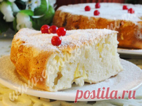 Пышный яблочный пирог | Готовьте с нами