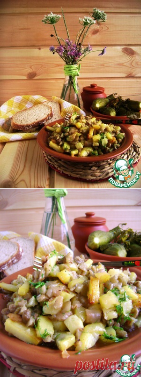 Хитрый картофель - кулинарный рецепт