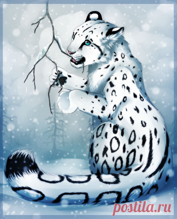 Snow cub+Speedpaint by Doodle-Paw on DeviantArt