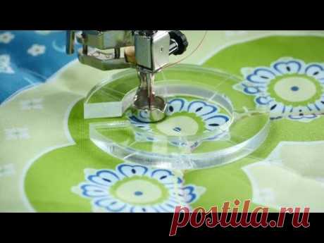 Tutorial: how to do ruler work with the BERNINA ruler foot no. 72