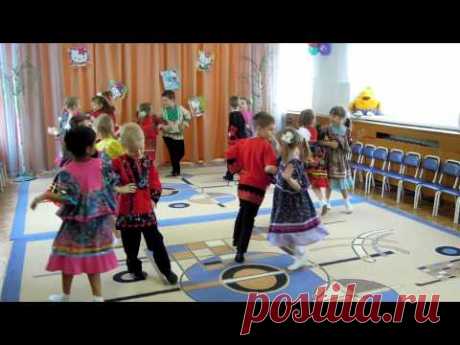 Танцы в детском саду видео