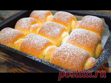 Булочки как пух! Мягкие японские булочки | Кулинарим с Таней