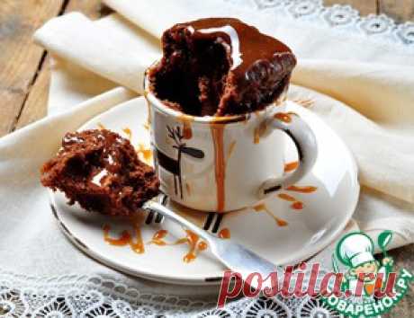 Вкуснейший шоколадный кекс в СВЧ за 2 минуты - кулинарный рецепт