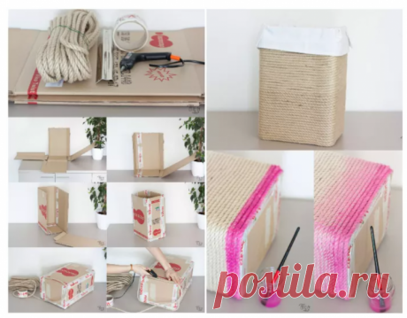 Контейнеры для порядка в шкафу Diy