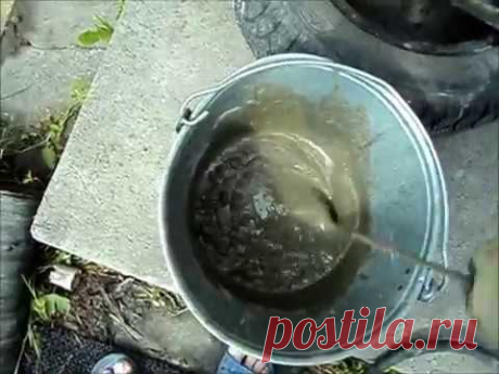 Тротуарная плитка своими руками/ Состав замеса, выемка из форм/ Маришка