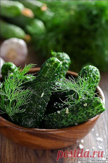 Огурчики на зиму &quot;Вкусняшки&quot;.