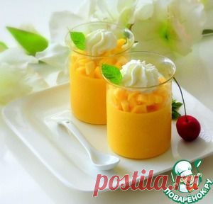 Манговый мусс - кулинарный рецепт