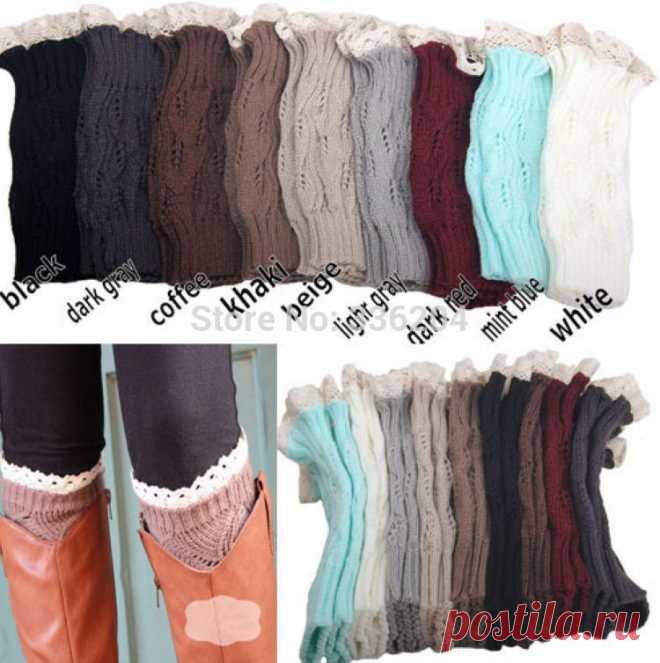sock Picture - More Detailed Picture about SIMPLY ELEGANT lace knit women handmade legwarmers lace boot socks Picture in Leg Warmers from BABY Bloom BOWtique | Aliexpress.com | Alibaba Group