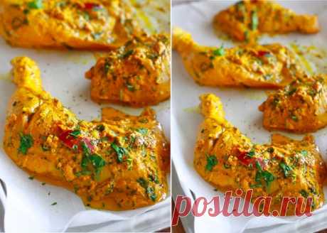 Как замариновать курицу для духовки.